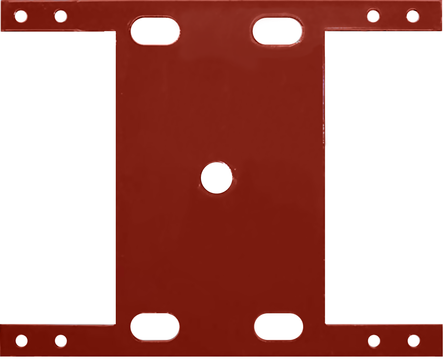 1'8-2'0 H Plate Mini-Column Adjustable Permanent Support 3 O.D 